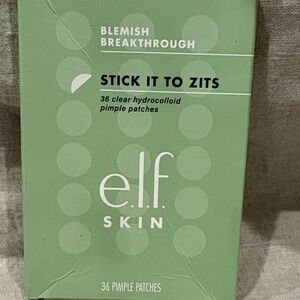 ELF Blemish Breakthrough Pimple Patches- 36 Clear Hydrocolloid Pimple Patches